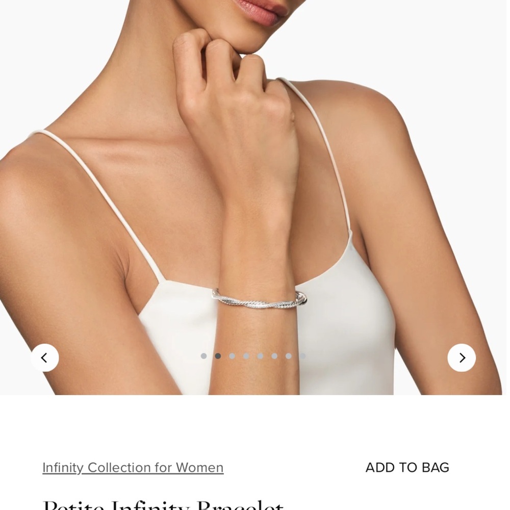 Petite Infinity Bracelet - Picture 9 of 9